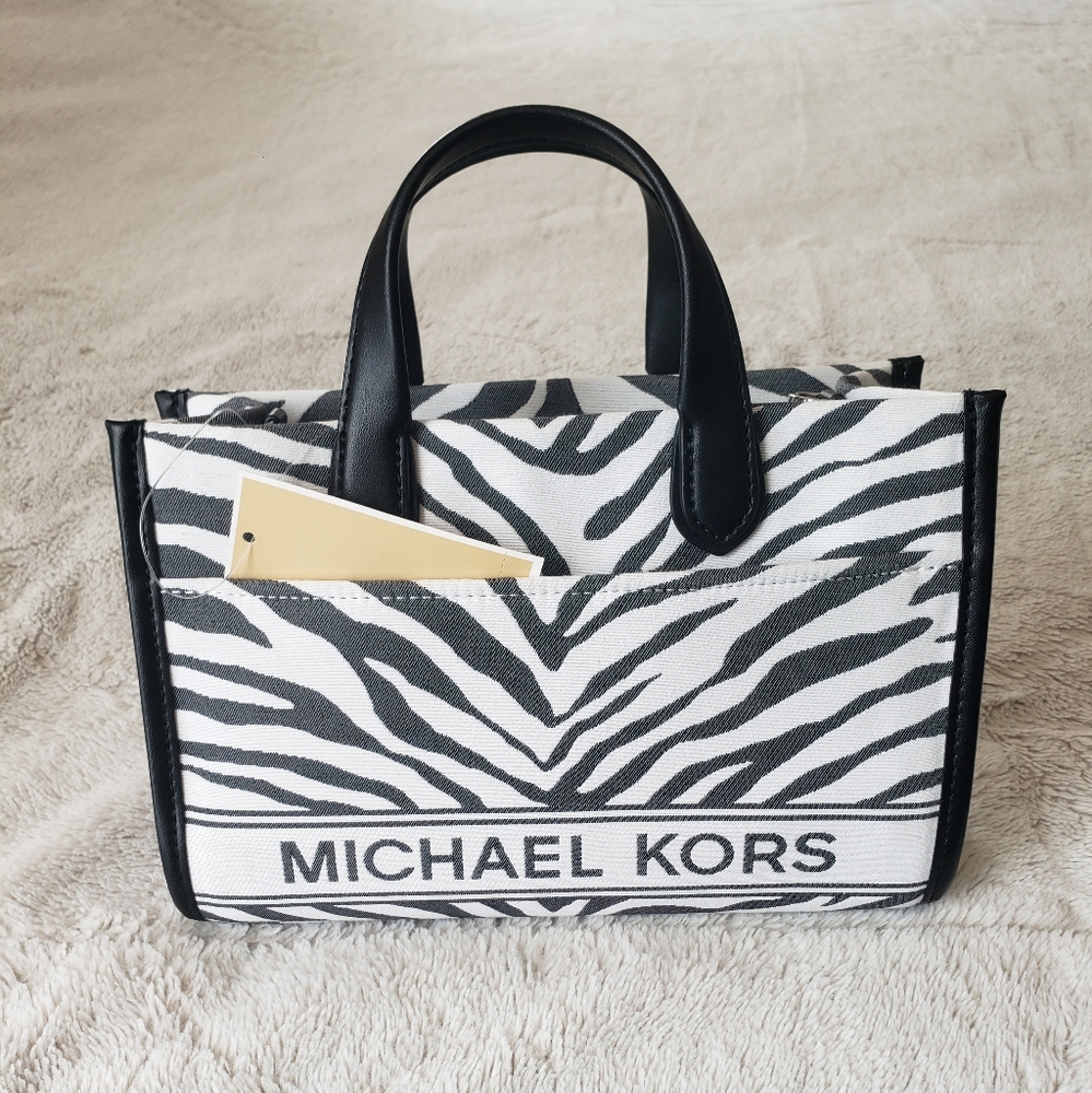 Michael Kors Zebra Print Tote Bag
